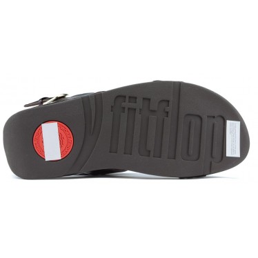 SANDALES FITFLOP LOTTIE TORTOISESHELL CHAIN CHOCOLATE