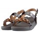 SANDALES FITFLOP LOTTIE TORTOISESHELL CHAIN CHOCOLATE
