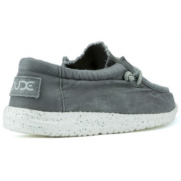 CHAUSSURES WASHY LAVÉES DUDE M 1152 GREY