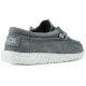 CHAUSSURES WASHY LAVÉES DUDE M 1152 GREY