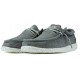 CHAUSSURES WASHY LAVÉES DUDE M 1152 GREY