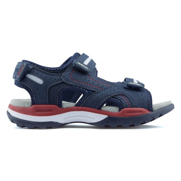 SANDALES GEOX BOREALIS NAVY_RED SANDALES GEOX BOREALIS NAVY_RED