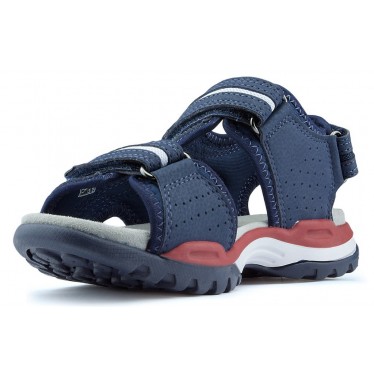 SANDALES GEOX BOREALIS NAVY_RED