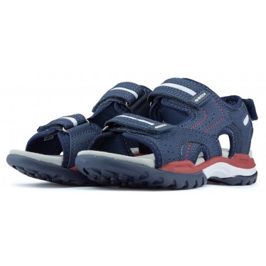 SANDALES GEOX BOREALIS NAVY_RED