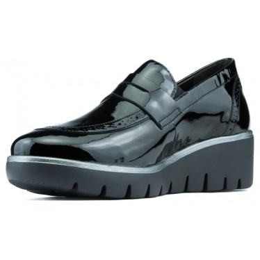 Les fainéants Mephisto Mobils Salika Vernicalf BLACK