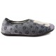 CHAUSSONS DE MAISON VULLADI FEMMES CLOSED KITTENS GRIS