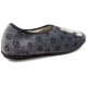 CHAUSSONS DE MAISON VULLADI FEMMES CLOSED KITTENS GRIS