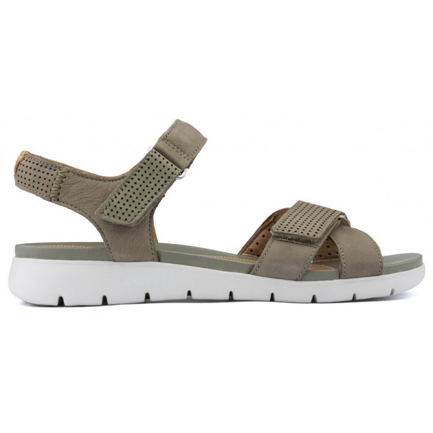 CLARKS SANDALES A SAFFRON 26548 GRAY CLARKS SANDALES A SAFFRON 26548 GRAY