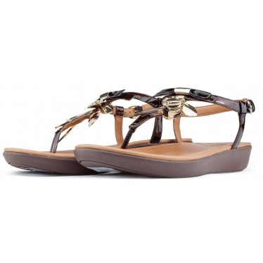 Sandales FITFLOP TIA DRAGONFLY CHOCOLATE