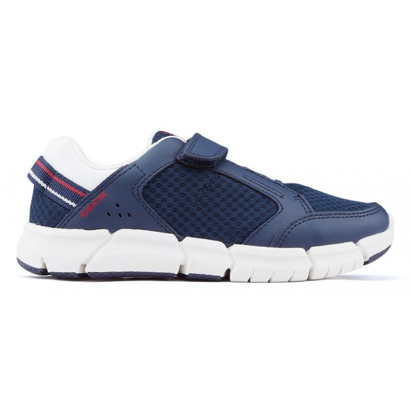 GEOX JR FLEXYPER chaussures NAVY_WHITE