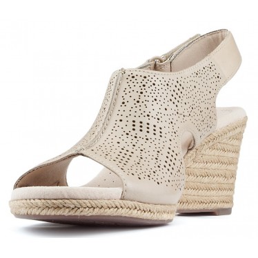 SANDALES AVEC CLARKS WEDGE LAFLEY ROSEN SAND