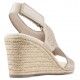 SANDALES AVEC CLARKS WEDGE LAFLEY ROSEN SAND