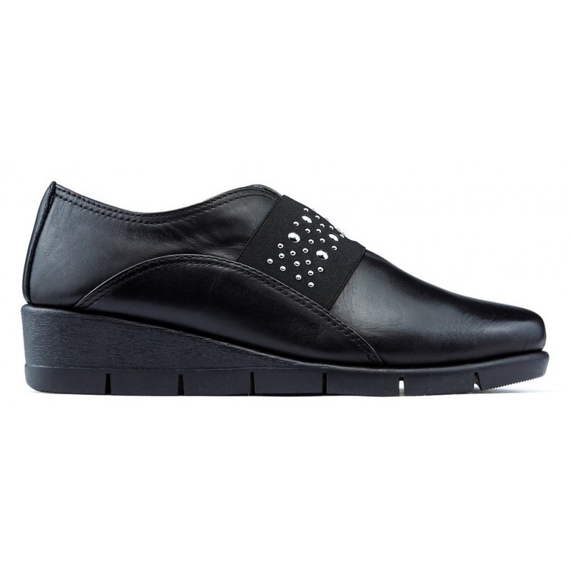 Chaussures THE FLEXX PAN GRATT BLACK