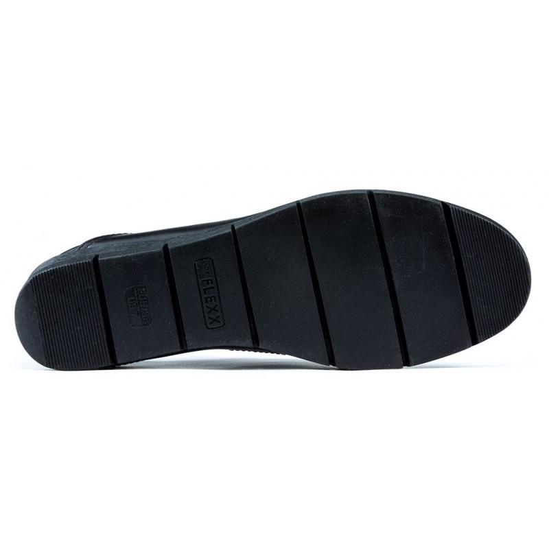 Chaussures compens es pour femmes THE FLEXX PAN GRATT BLACK