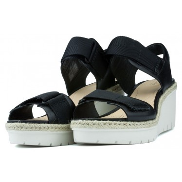 CLARKS SANDALES PALM SHINE0 13285 BLACK LEATHER