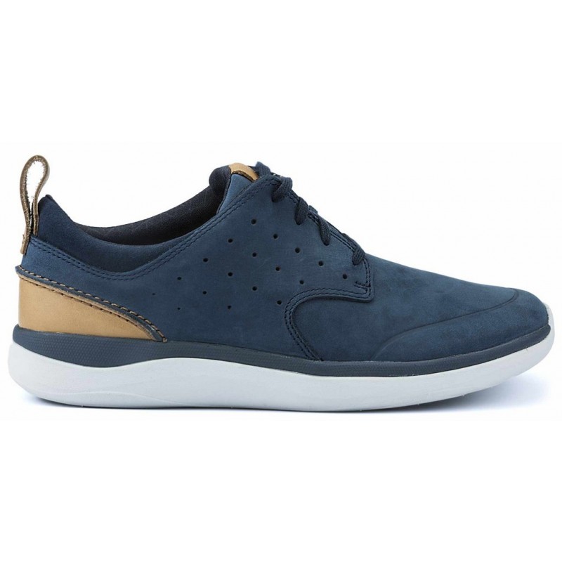 CLARKS GARRAT LACE M CHAUSSURES NAVY