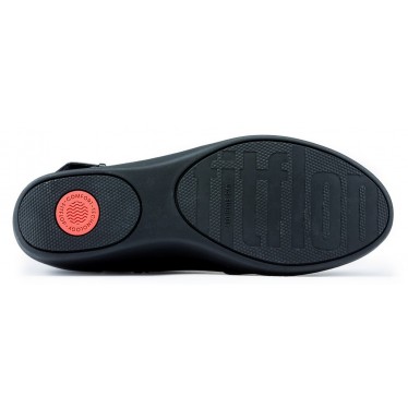 Chaussons FITFLOP LAILA DOUBLE BUCKLE BLACK
