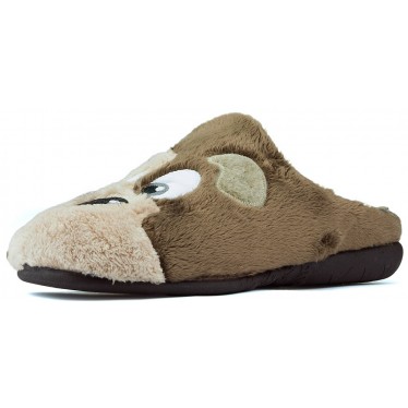 Chaussons VULLADI MONTBLANC DOG MARRON