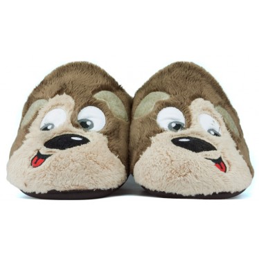 Chaussons VULLADI MONTBLANC DOG MARRON