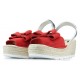 SANDALES AVEC CALE ARANTXA SERRAJE YUTE ROJO