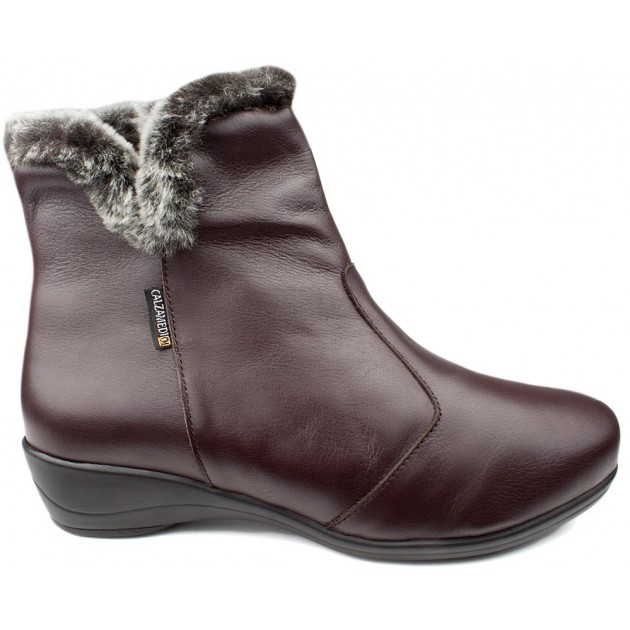 BOTTINES CALZAMEDI POLAR W 0640 MARRON