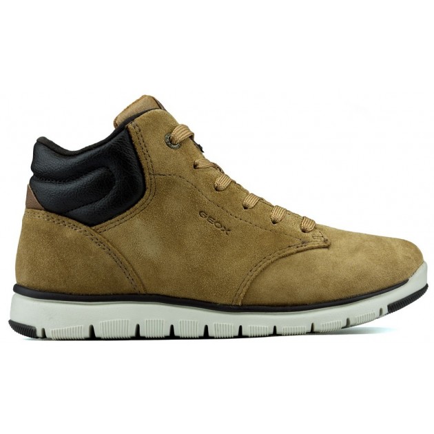 JR XUNDAY Garçon Bottines GEOX YELLOW_BROWN