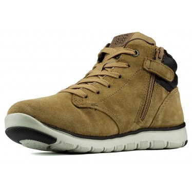 JR XUNDAY Garçon Bottines GEOX YELLOW_BROWN