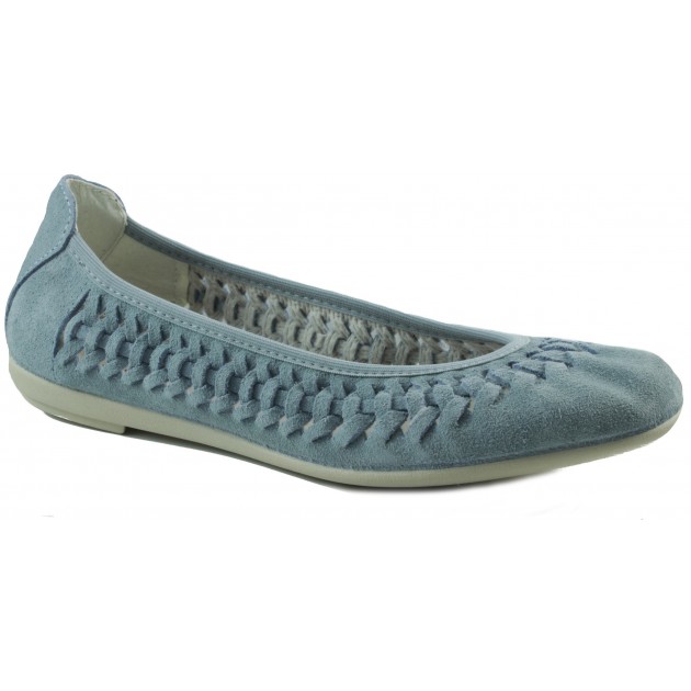 VULLADI CHAUSSURES CONFORTABLES EN CUIR FENDU 2410 CELESTE VULLADI CHAUSSURES CONFORTABLES EN CUIR FENDU 2410 CELESTE