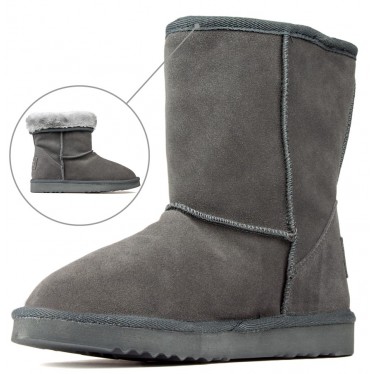 DUDE ALPE FEMME BOTTES GRIS