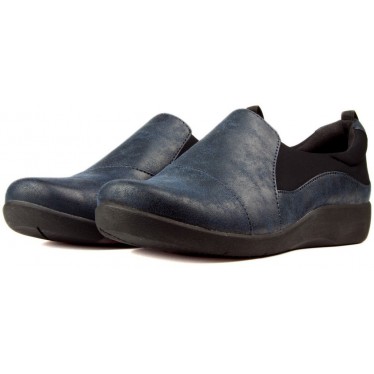 CHAUSSURES CLARKS SILLIAN PEACE M NAVY