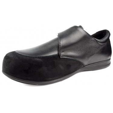 CHAUSSURES CALZAMEDI VELCRO BRILLANTES W NEGRO