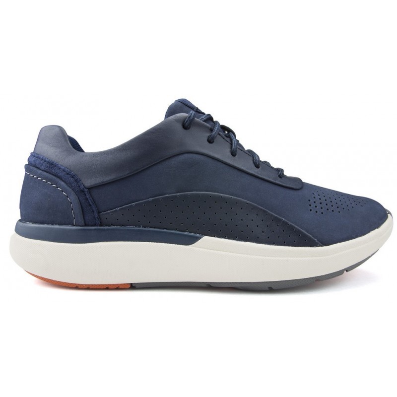 Clarks Un Kreuzfahrt Spitze W Schuhe NAVY COMBI