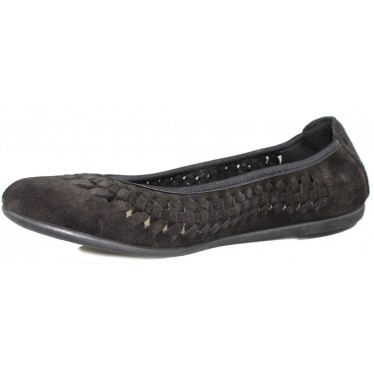 VULLADI CHAUSSURES CONFORTABLES EN CUIR FENDU 2410 NEGRO