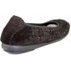 VULLADI CHAUSSURES CONFORTABLES EN CUIR FENDU 2410 NEGRO