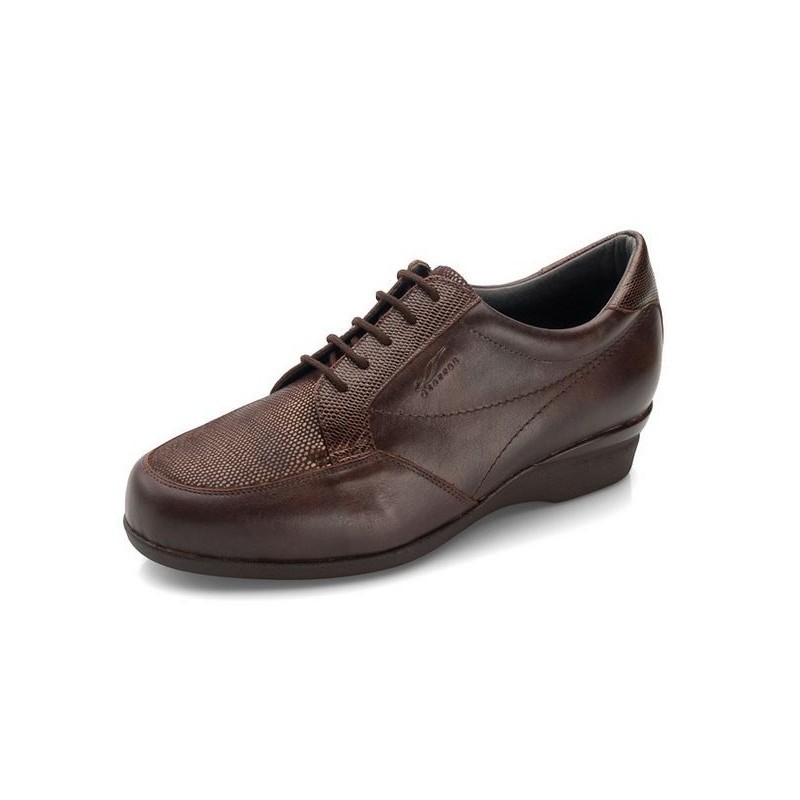 CHAUSSURES DE DANSE MILAN DIABCARE WIDE CORD W MARRON_E2
