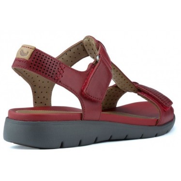 CLARKS SANDALES NON STRUCTURÉES UN HAYWOOD RED LEATHER