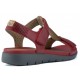 CLARKS SANDALES NON STRUCTURÉES UN HAYWOOD RED LEATHER