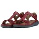 CLARKS SANDALES NON STRUCTURÉES UN HAYWOOD RED LEATHER