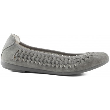 VULLADI CHAUSSURES CONFORTABLES EN CUIR FENDU 2410 PLOMO