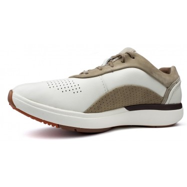 Clarks Un Kreuzfahrt Spitze W Schuhe WHITE