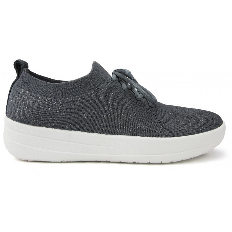 CHAUSSONS L40 FITFLOP F-SPORTY SNEAKERS UBERKNIT W CHARCOAL