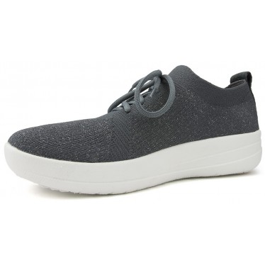 CHAUSSONS L40 FITFLOP F-SPORTY SNEAKERS UBERKNIT W CHARCOAL