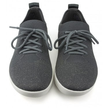 CHAUSSONS L40 FITFLOP F-SPORTY SNEAKERS UBERKNIT W CHARCOAL