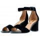 CLARKS DEVA MAE 8967 SANDALES BLACK SUEDE
