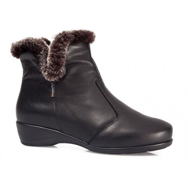 BOTTINES CALZAMEDI POLAR W 0640 NEGRO