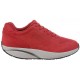 FEMME NOBUCK MBT 1997 CHAUSSURES GARNET_RED