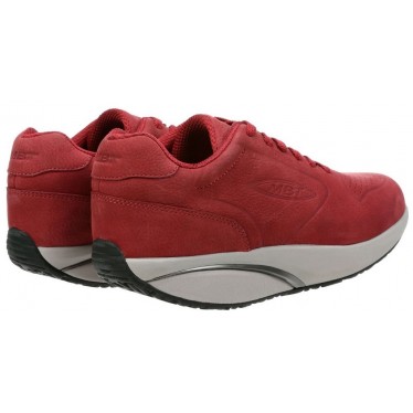 FEMME NOBUCK MBT 1997 CHAUSSURES GARNET_RED