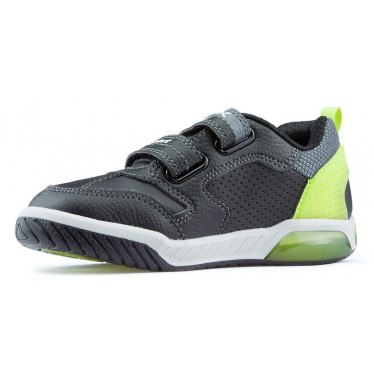 GEOX INEK BD chaussures lumière BLACK_LIME