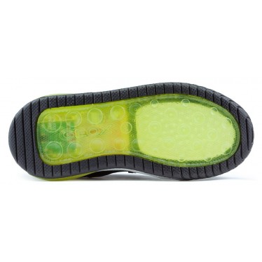 GEOX INEK BD chaussures lumière BLACK_LIME