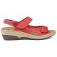 Sandales Interbios Flower 6545 ROJO